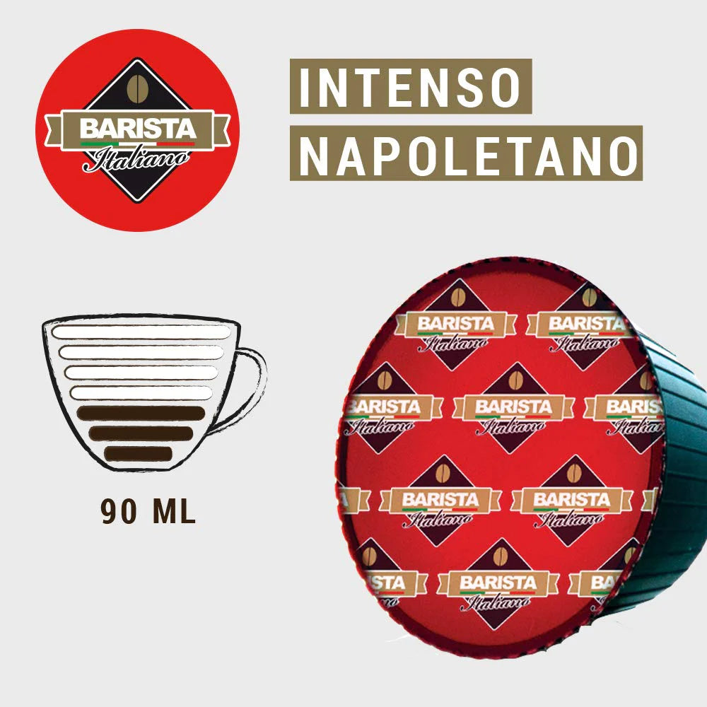 Intenso Napoletano - Piazza del Plebiscito - Capsule Compatibili Dolce Gusto®