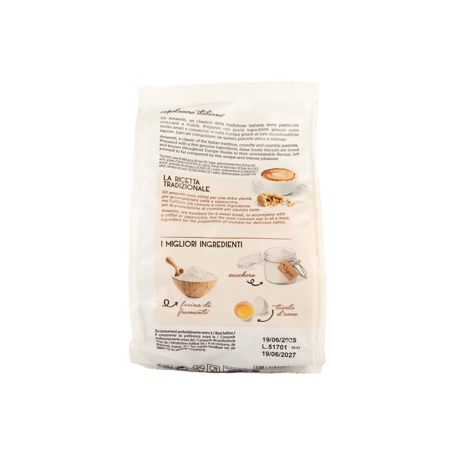 Amaretti 200gr - La Mole