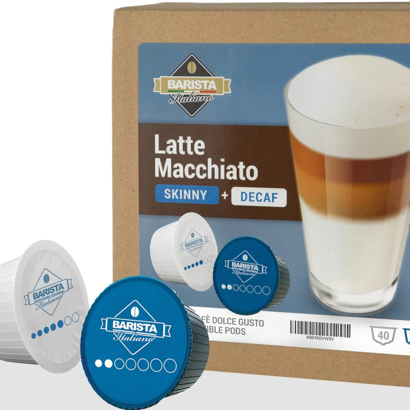 Latte Macchiato Scremato Decaffeinato -Capsule Compatibili Dolce Gusto®