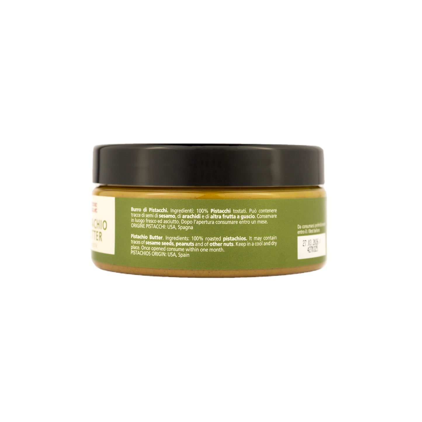 Burro di 100% Pistacchi 200gr - Grocer Planet