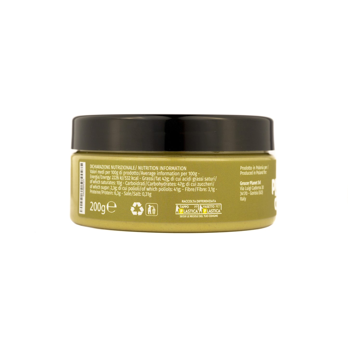 Crema Pistacchio 200gr Vegan - Easy Vibes
