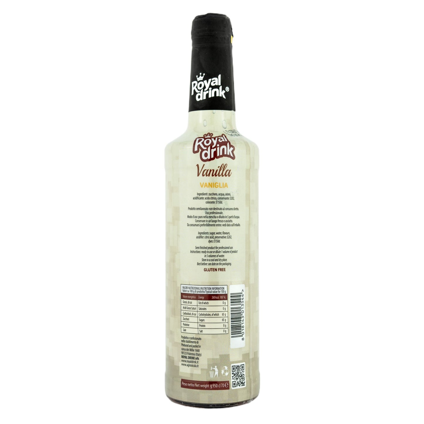 Sciroppo alla Vaniglia 1kg - Royal Drink