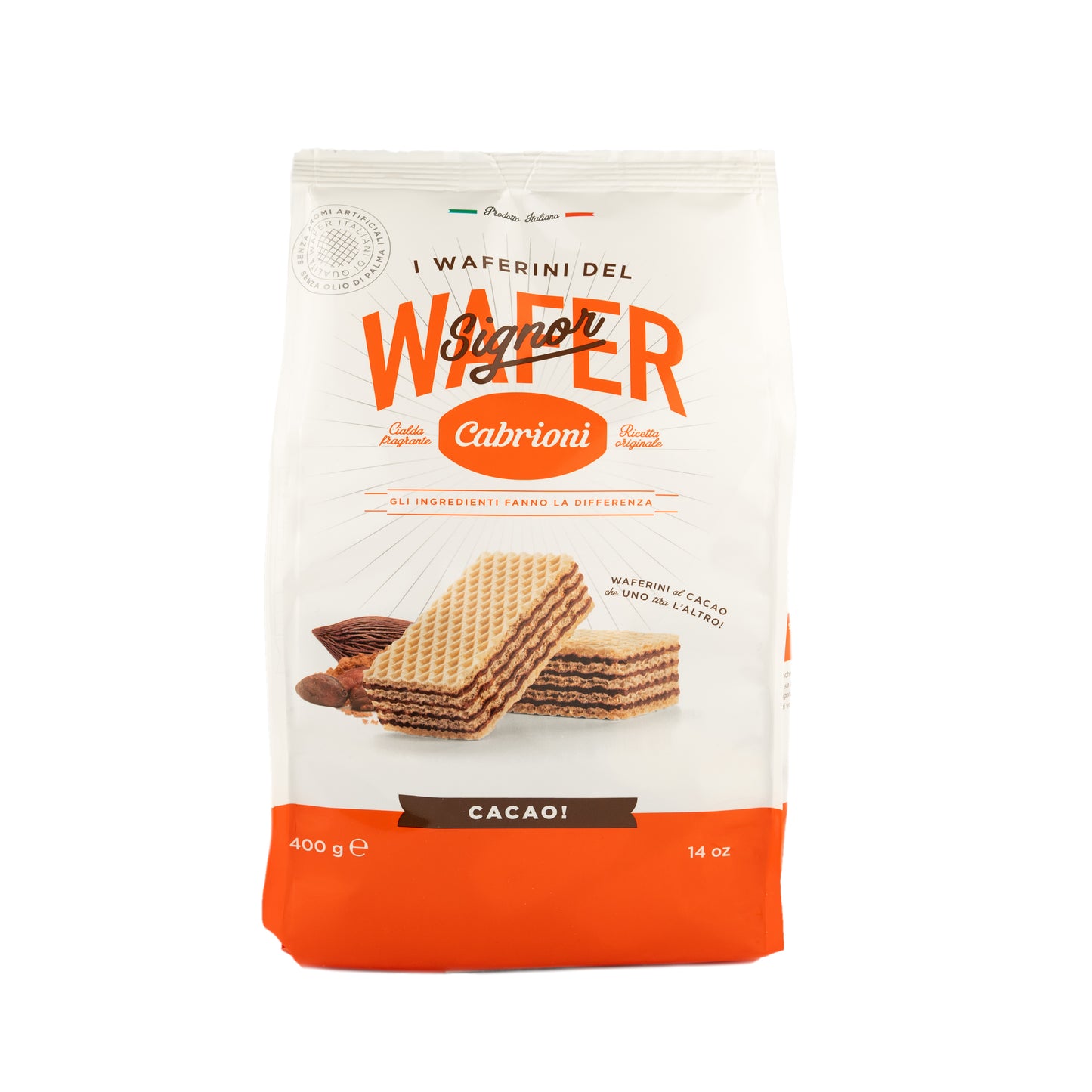 Wafer Cabrioni Cacao - 400gr