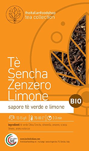 Tè Sencha Zenzero e Limone - Tè in Foglia