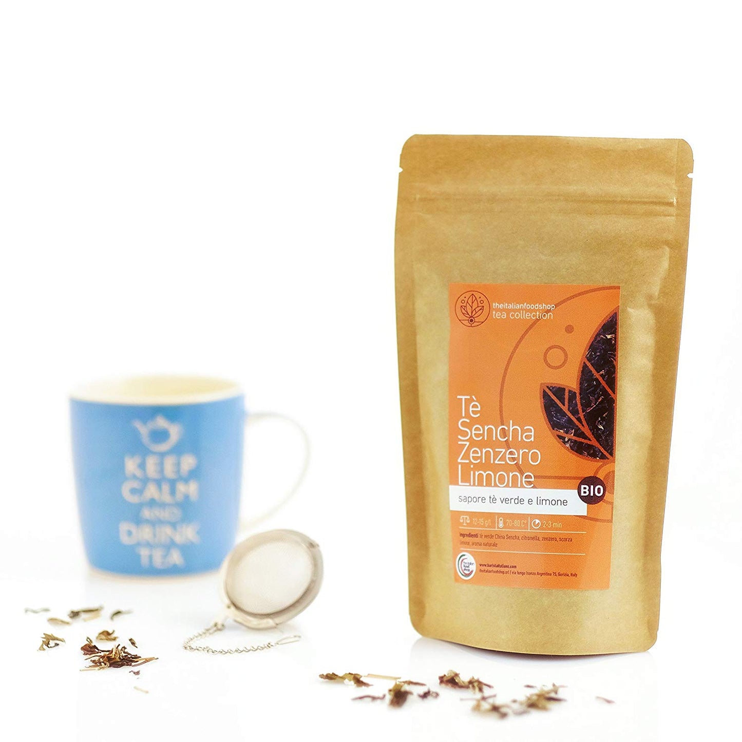 Tè Sencha Zenzero e Limone - Tè in Foglia