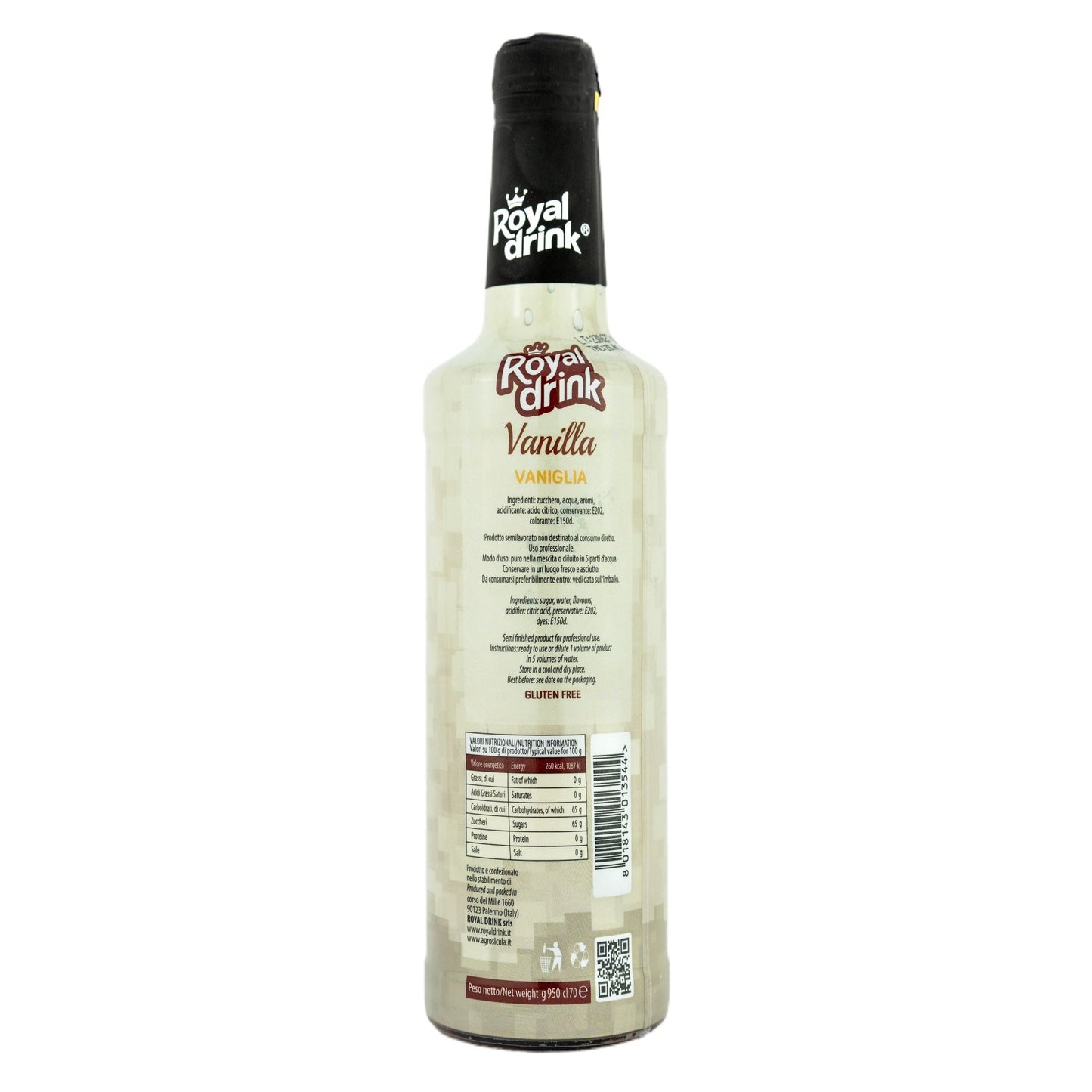 Sciroppo alla Vaniglia 1kg - Royal Drink - | Barista Italiano