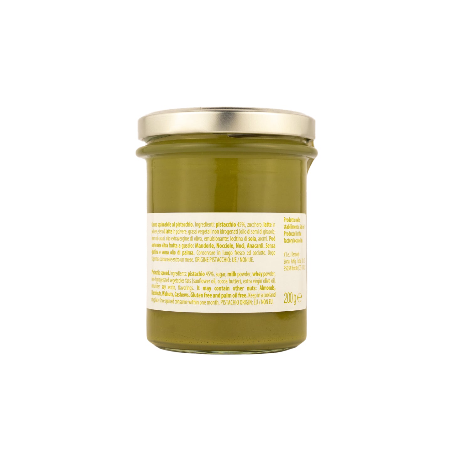 Crema Pistacchio PREMIUM 200gr 45% - Grocer Planet