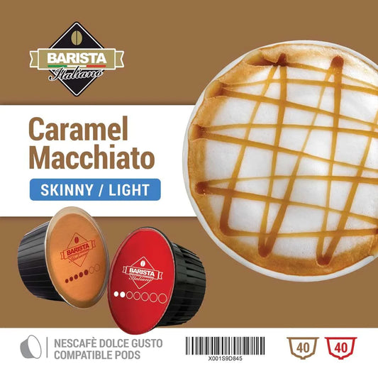 Caramel Macchiato Scremato - Capsule Compatibili Dolce Gusto®