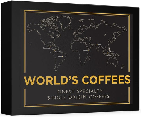 Set regalo Gourmet Caffè Macinato - World'S Coffees 300g