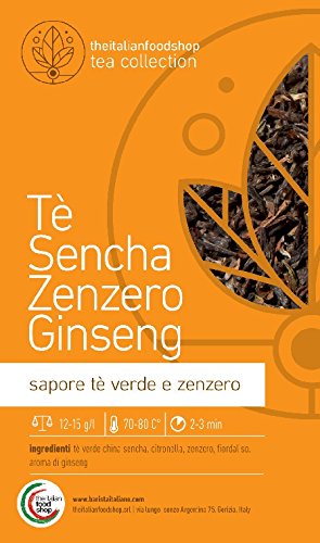 Tè Sencha Zenzero e Ginseng - Tè in Foglia