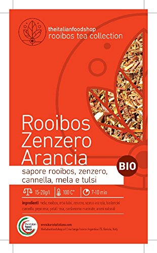 Rooibos Zenzero Arancia - Tisane in Foglia
