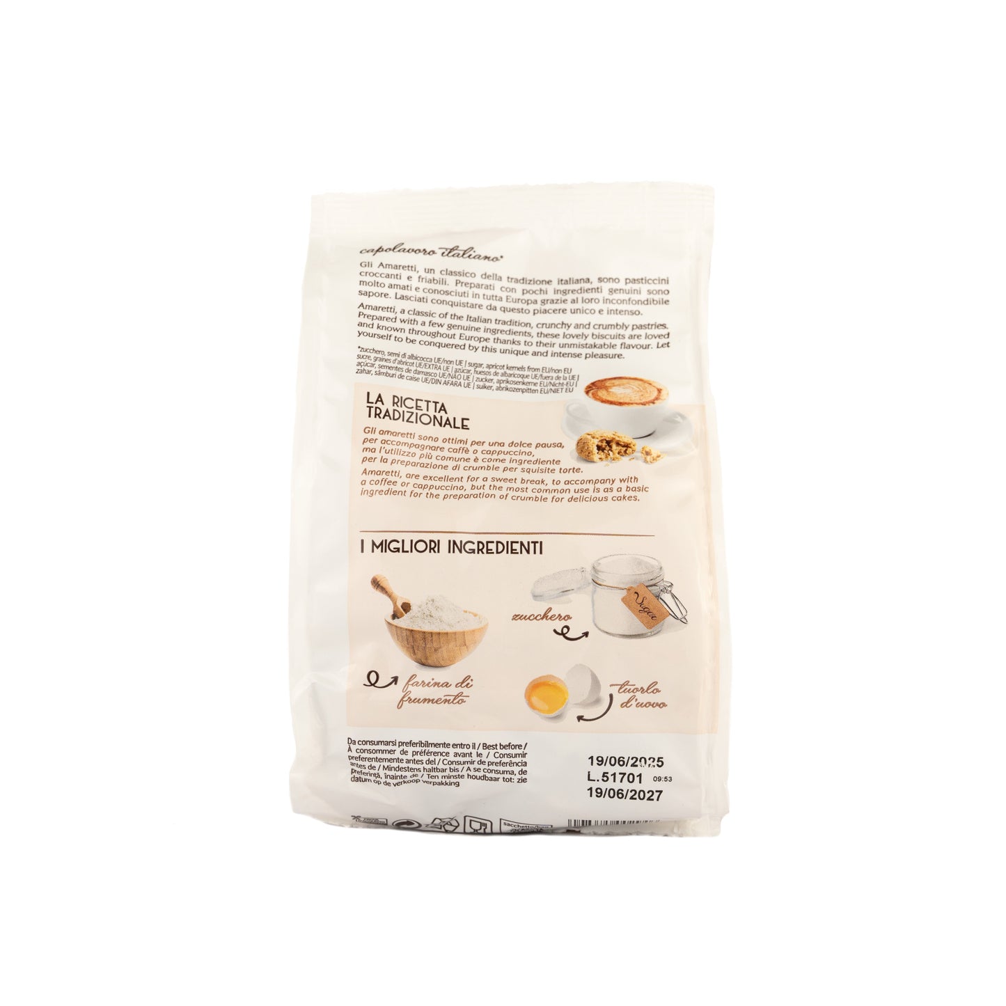 Amaretti 200gr - La Mole - | Barista Italiano