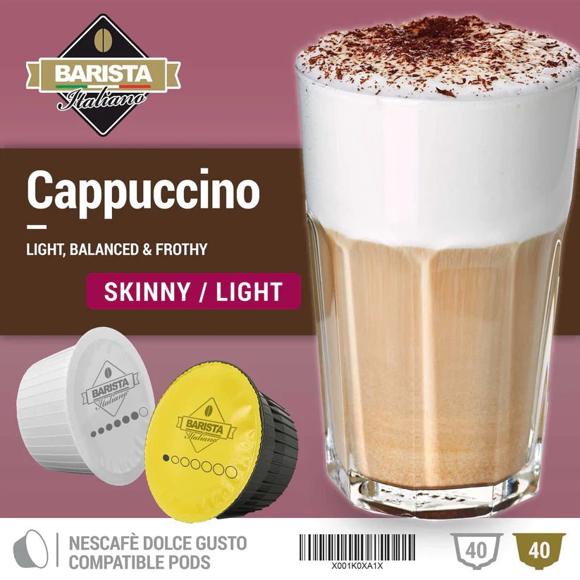 Cappuccino Skinny Light - Capsule Compatibili Dolce Gusto® - | Barista Italiano