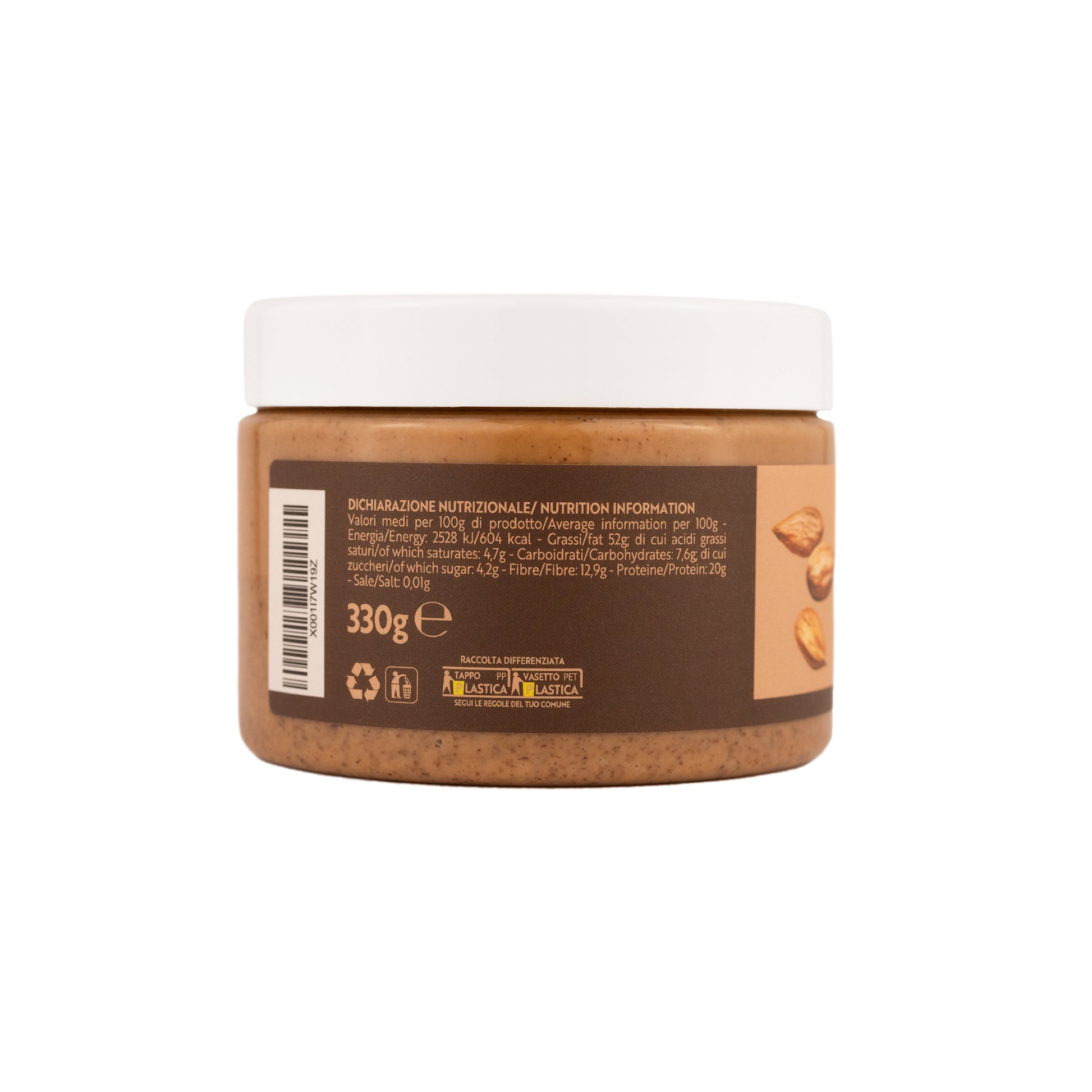 Crema di Mandorle 330gr - Veggy Duck - | Barista Italiano