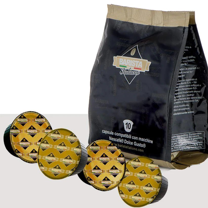 Cremoso Top Espresso - Piazza Di Spagna - Capsule Compatibili Dolce Gusto® - | Barista Italiano