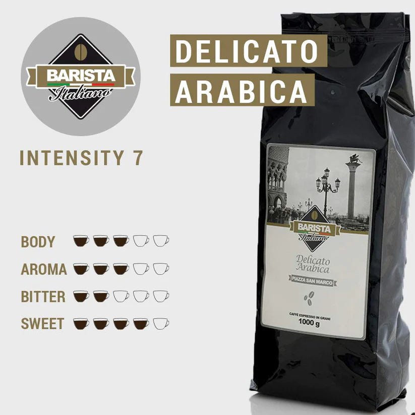 Delicato Arabica - Caffè in Grani - | Barista Italiano