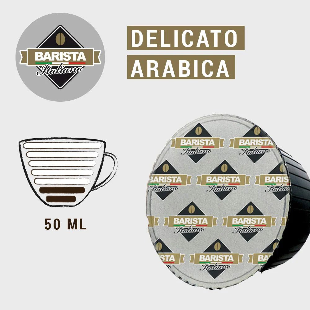 Delicato Arabica - Piazza San Marco - Capsule Compatibili Dolce Gusto® - | Barista Italiano