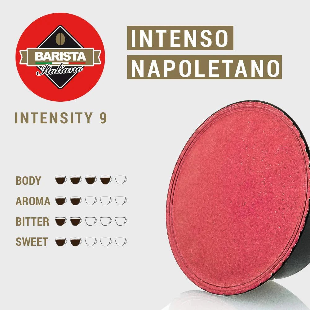 Intenso Napoletano - Piazza Plebiscito - Capsule Compatibili A Modo Mio® - | Barista Italiano