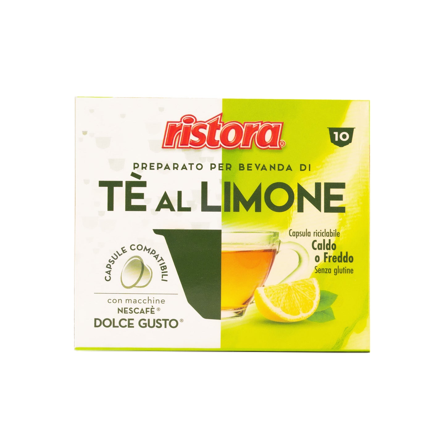 Ristora Tè Limone 10 caps - Capsule Compatibili Dolce Gusto® - | Barista Italiano