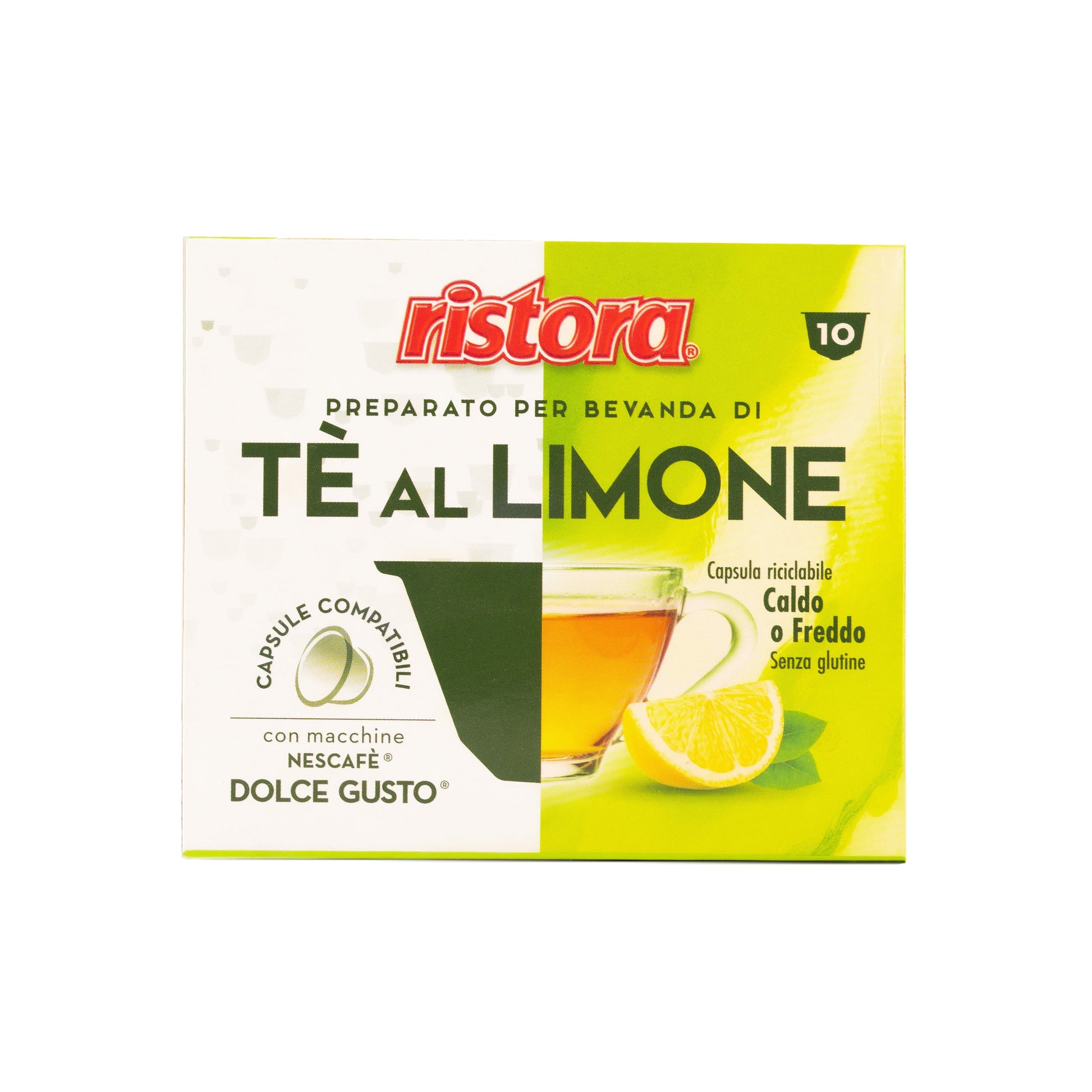 Ristora Tè Limone 10 caps - Capsule Compatibili Dolce Gusto® - | Barista Italiano