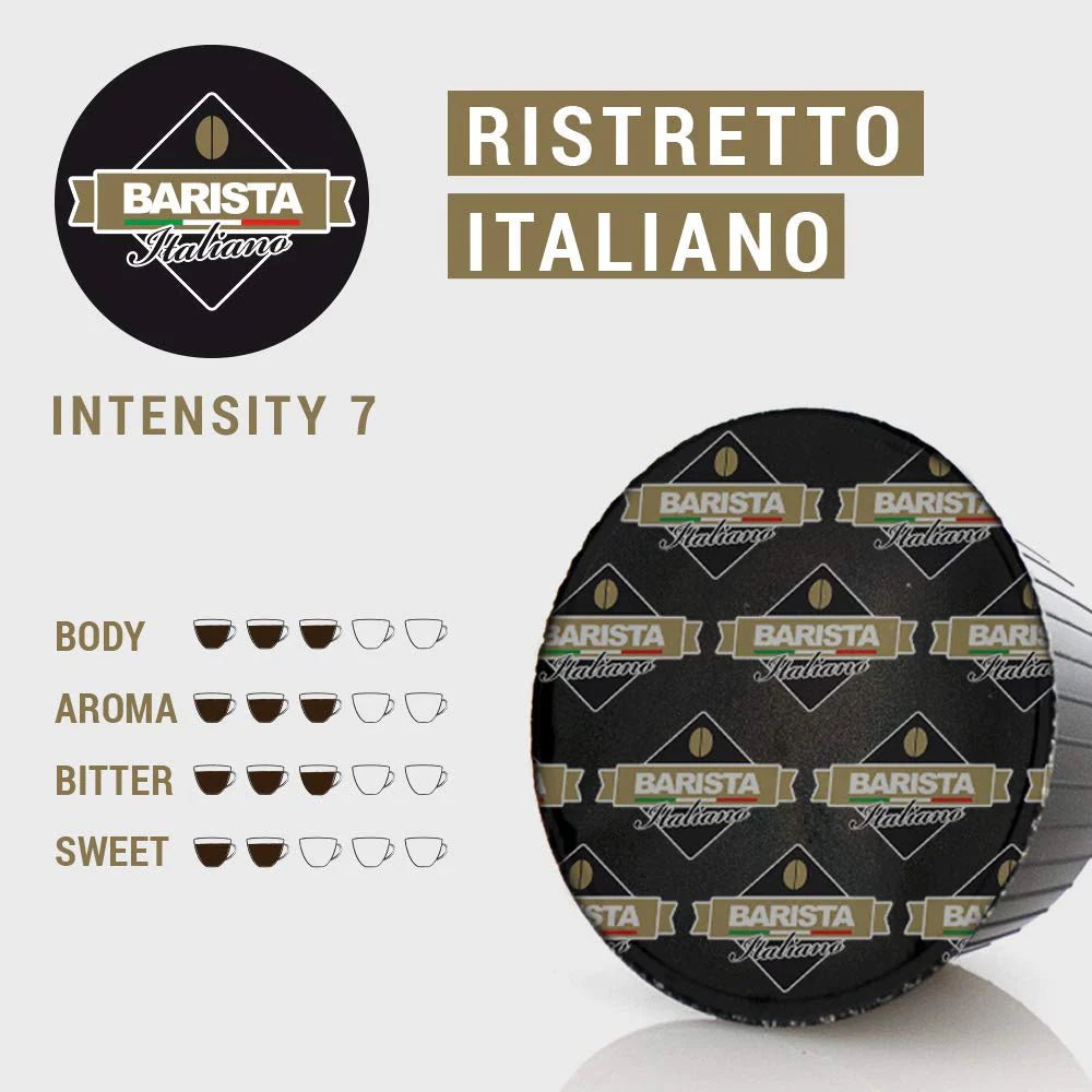 Ristretto Italiano - Piazza Navona - Capsule Compatibili Dolce Gusto® - | Barista Italiano